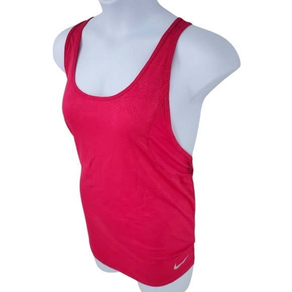 Nike Dri-FIT Womens Activewear Athletic Pink Tank Top Size 2X - Picture 1 of 9